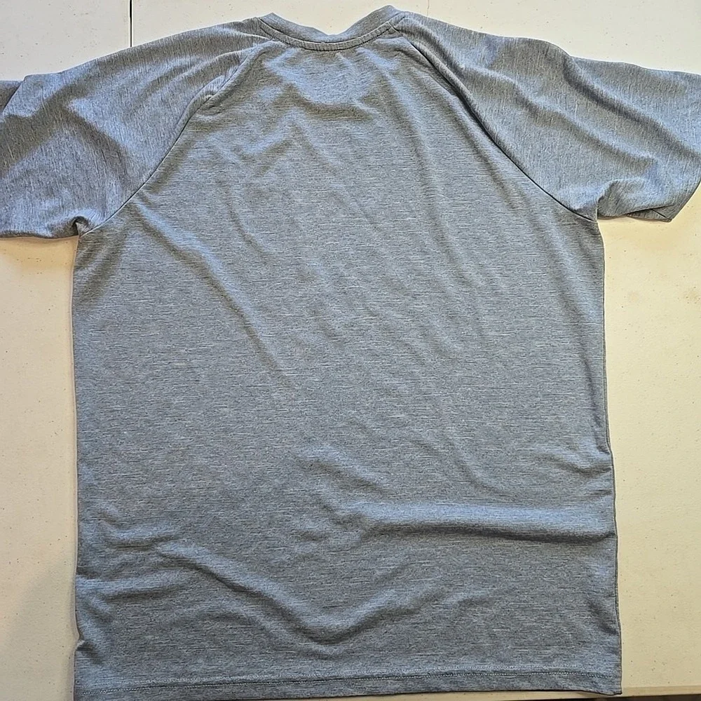 Nike Swim‎ Shirt Mens Medium Blue Dri Fit Swimming Lightweight UPF 40+ Beachy